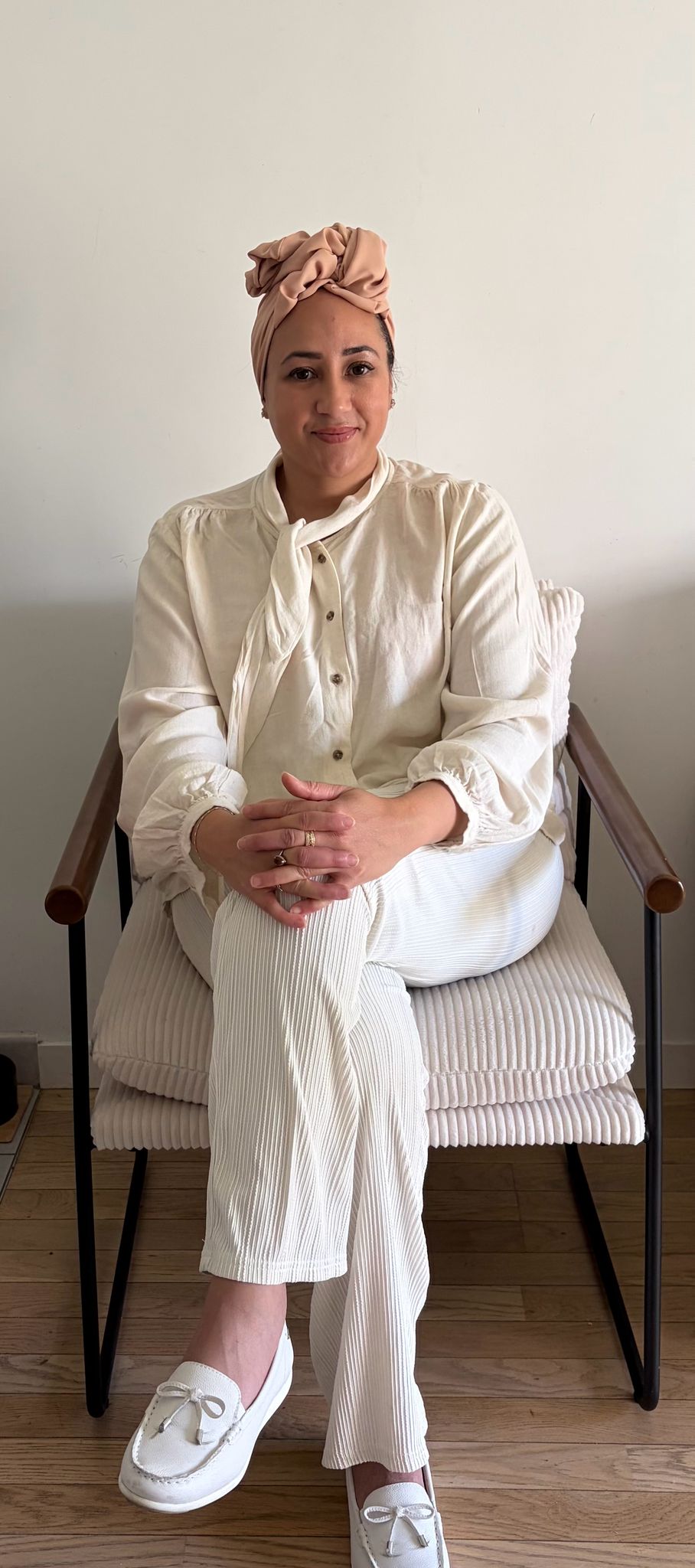 Portrait de Malika Bouybrine, sophrologue